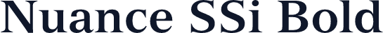 Nuance SSi Bold