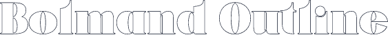 Bolmand Outline