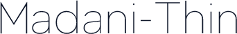 Madani-Thin