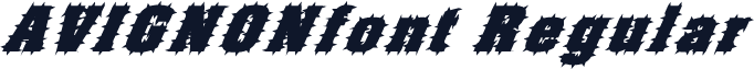 AVIGNONfont Regular