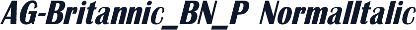 AG-Britannic_BN_P NormalItalic