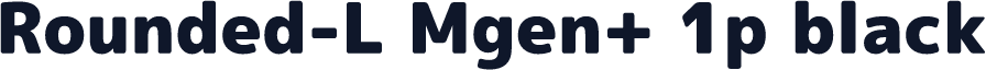 Rounded-L Mgen+ 1p black