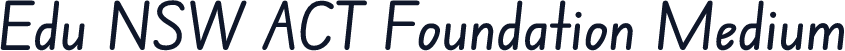 Edu NSW ACT Foundation Medium