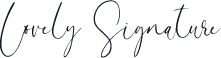 Lovely Signature