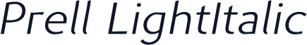 Prell-LightItalic