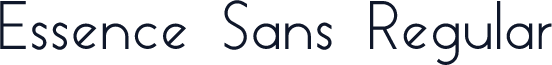 Essence Sans Regular