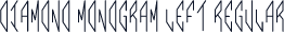 Diamond Monogram Left Regular