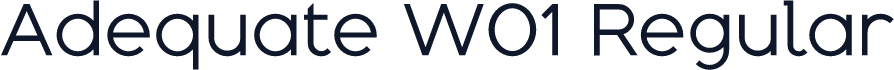 Adequate W01 Regular