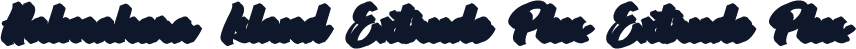Halmahera Island Extrude Plus Extrude Plus