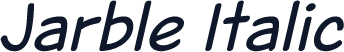 Jarble Italic