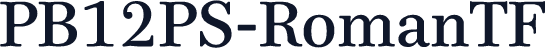 PB12PS-RomanTF