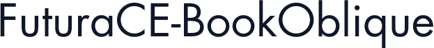 FuturaCE-BookOblique