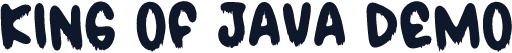 King Of Java Demo