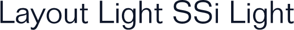 Layout Light SSi Light