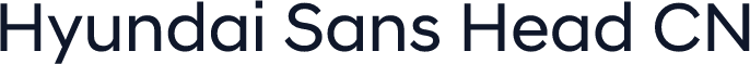 Hyundai Sans Head CN