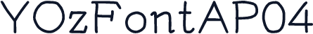 YOzFontAP04