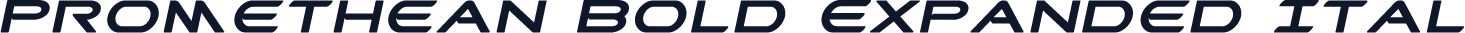 Promethean Bold Expanded Ital