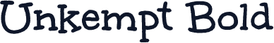 Unkempt Bold