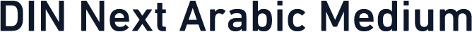 DIN Next Arabic Medium