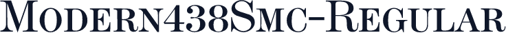 Modern438Smc-Regular