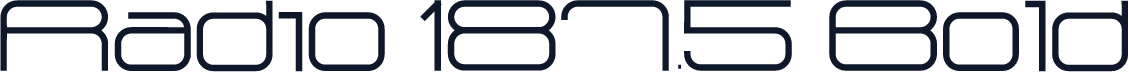 Radio 187.5 Bold