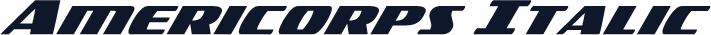 Americorps Italic