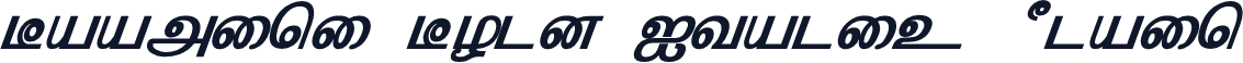 Baamini Bold Italic  Plain