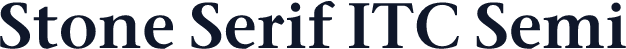 Stone Serif ITC Semi