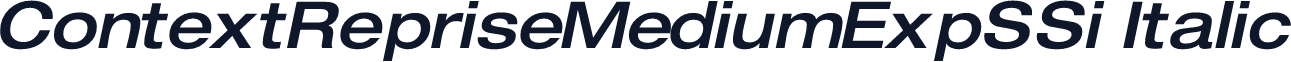 ContextRepriseMediumExpSSi Italic