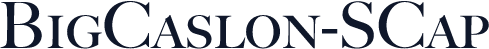 BigCaslon-SCap