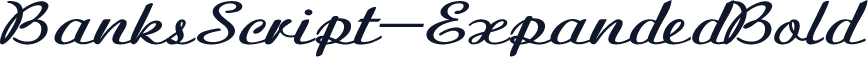 BanksScript-ExpandedBold