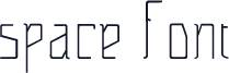 space font