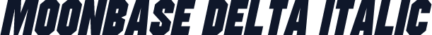 Moonbase Delta Italic