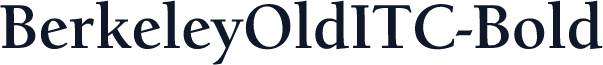 BerkeleyOldITC-Bold