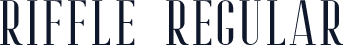 Riffle Regular