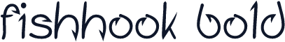Fishhook Bold