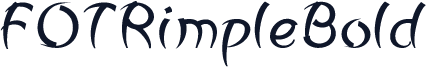 FOTRimpleBold