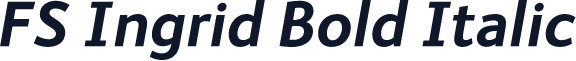 FS Ingrid Bold Italic
