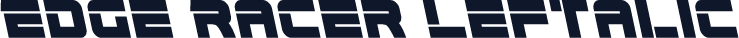 Edge Racer Leftalic