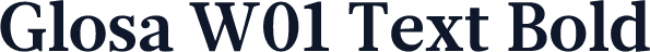 Glosa W01 Text Bold