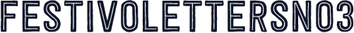 FestivoLettersNo3