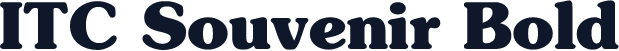 ITC Souvenir Bold