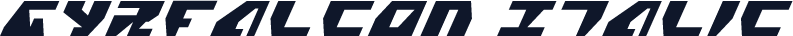 Gyrfalcon Italic