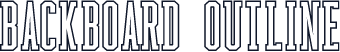 Backboard Outline