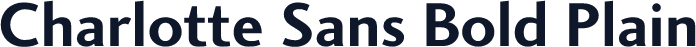 Charlotte Sans Bold Plain