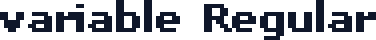 variable Regular