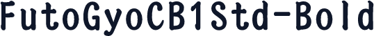 FutoGyoCB1Std-Bold