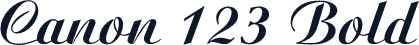 Canon 123 Bold