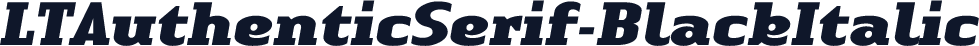 LTAuthenticSerif-BlackItalic