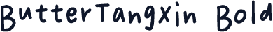 ButterTangXin Bold